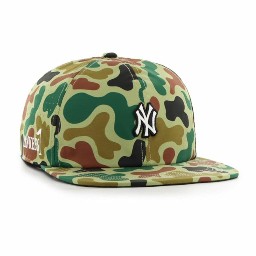 New York Yankees '47 Elevated Greens Captain Adjustable Hat - Camo - 47 brand Discount