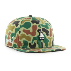 Los Angeles Dodgers '47 Elevated Greens Captain Adjustable Hat - Camo - 47 brand Discount