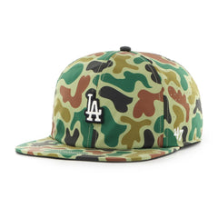 Los Angeles Dodgers '47 Elevated Greens Captain Adjustable Hat - Camo - 47 brand Discount