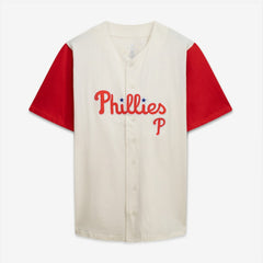 Philadelphia Phillies Profile Big & Tall Two-Color Fashion Jersey - Cream/Red - MLB on Sale