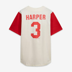Philadelphia Phillies Profile Big & Tall Two-Color Fashion Jersey - Cream/Red - MLB on Sale