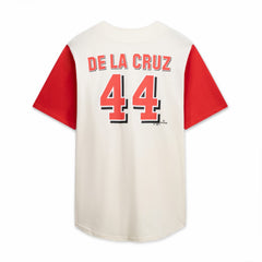 Cincinnati Reds Profile Big & Tall Two-Color Fashion Jersey - Cream/Red - MLB Online