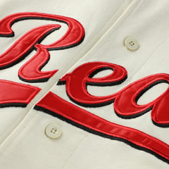 Cincinnati Reds Profile Big & Tall Two-Color Fashion Jersey - Cream/Red - MLB Online