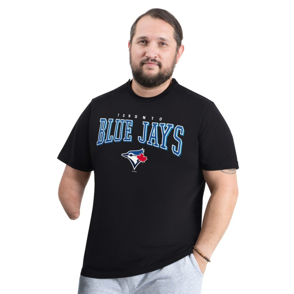 Toronto Blue Jays G-III Sports by Carl Banks Adaptive Classic Team Spirit T-Shirt - Black - MLB on Sale