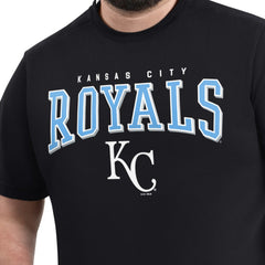 Kansas City Royals G-III Sports by Carl Banks Adaptive Classic Team Spirit T-Shirt - Black - MLB Discount