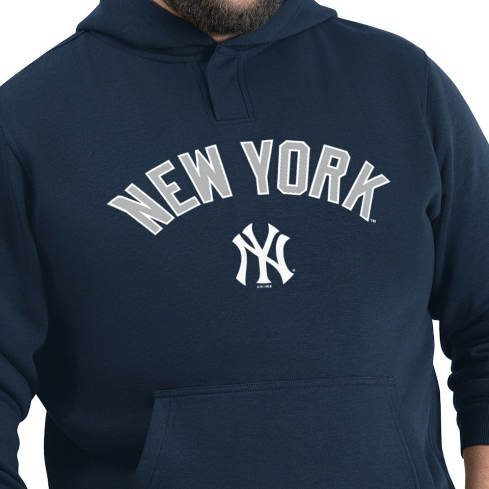 New York Yankees G-III Sports by Carl Banks Adaptive Lockup Fleece Hoodie - Navy - MLB Online