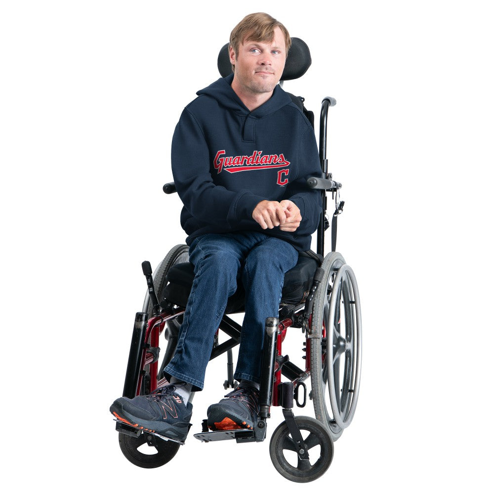 Cleveland Guardians G-III Sports by Carl Banks Adaptive Lockup Fleece Hoodie - Navy - MLB Discount