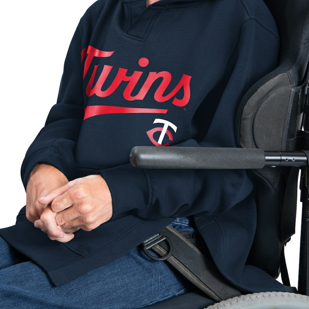 Minnesota Twins G-III Sports by Carl Banks Adaptive Lockup Fleece Hoodie - Navy - MLB Online