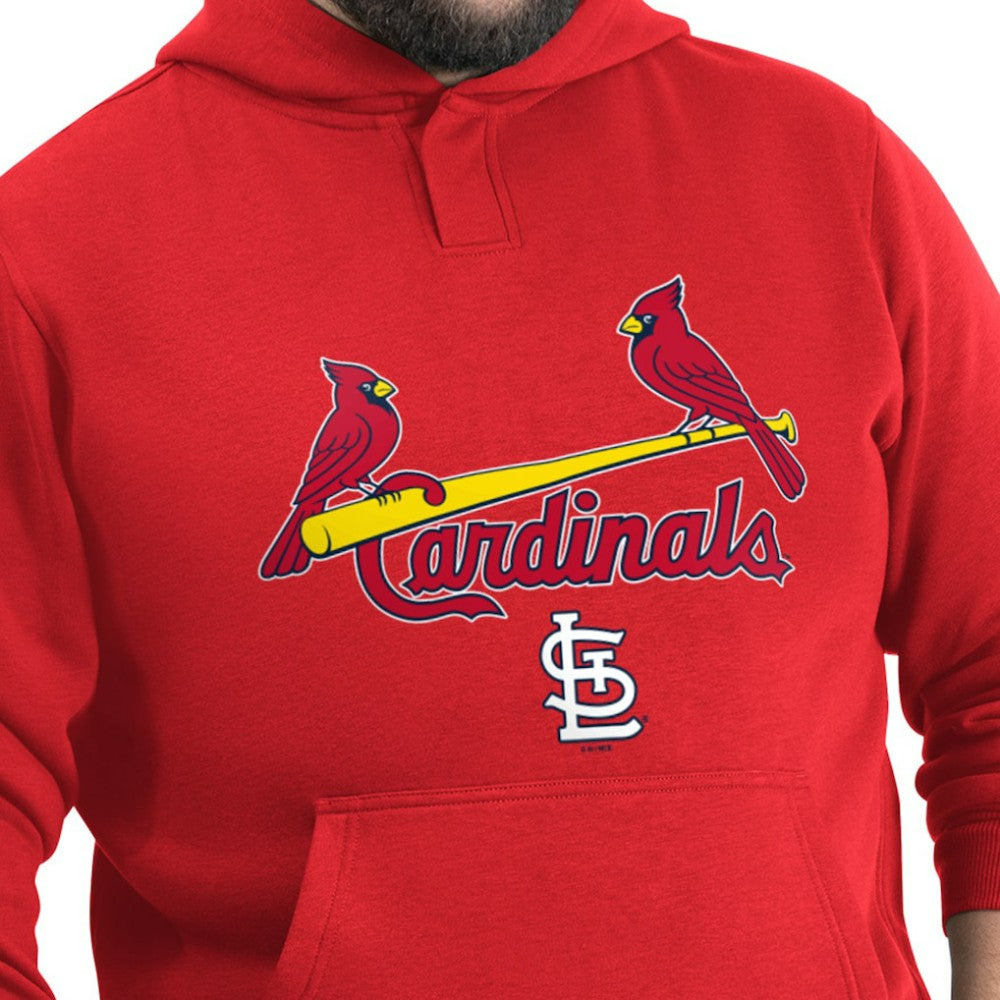 St. Louis Cardinals G-III Sports by Carl Banks Adaptive Lockup Fleece Hoodie - Red - MLB on Sale