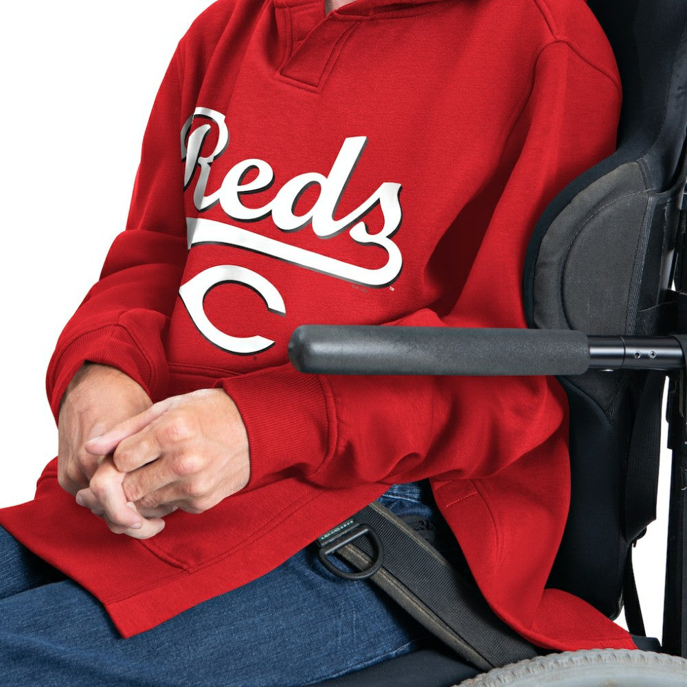 Cincinnati Reds G-III Sports by Carl Banks Adaptive Lockup Fleece Hoodie - Red - MLB Discount