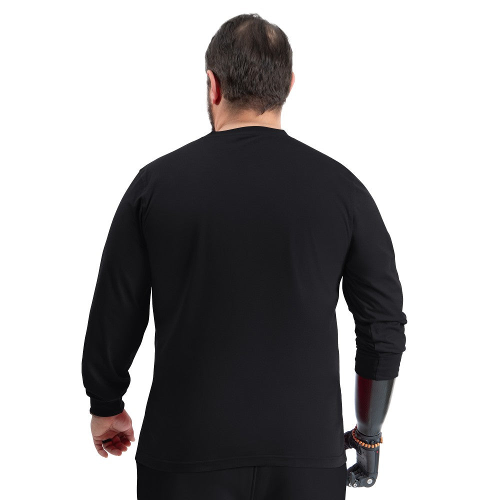 San Francisco Giants G-III Sports by Carl Banks Adaptive Long Sleeve T-Shirt - Black - MLB Lifestyle