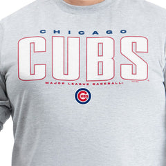 Chicago Cubs G-III Sports by Carl Banks Adaptive Long Sleeve T-Shirt - Gray - MLB Discount