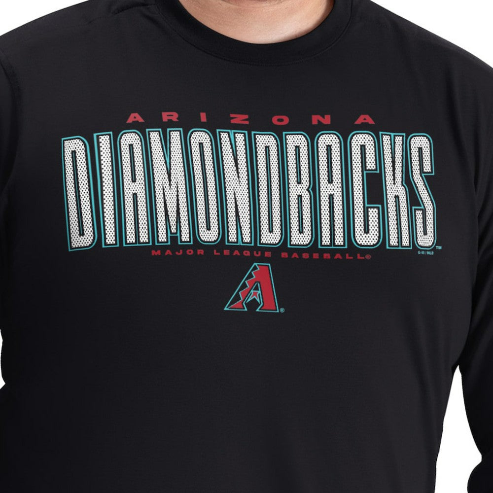 Arizona Diamondbacks G-III Sports by Carl Banks Adaptive Long Sleeve T-Shirt - Black - MLB Sale