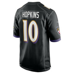 Nike DeAndre Hopkins Baltimore Ravens Alternate Game Jersey Black