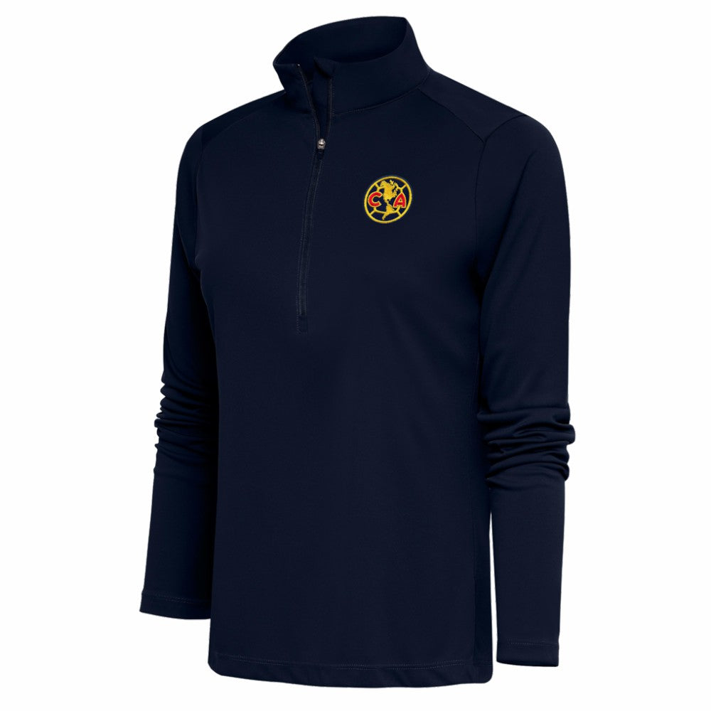 Club America Antigua Women's Statement Half-Zip Pullover Navy
