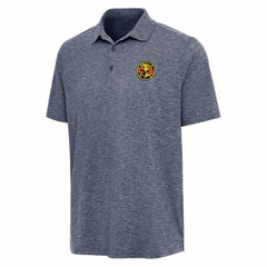 Club America Antigua Triple Shot Polo Heather Navy