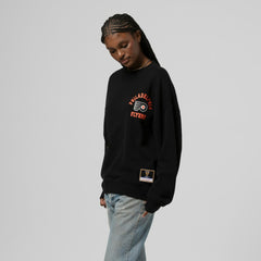 Philadelphia Flyers Mitchell & Ness Women's Vintage Crewneck Sweatshirt - Black - NHL 203398444