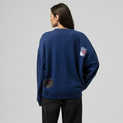 New York Rangers Mitchell & Ness Women's Vintage Crewneck Sweatshirt - Blue - NHL 203398445