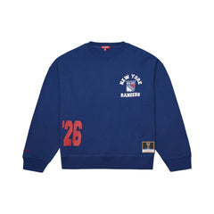 New York Rangers Mitchell & Ness Women's Vintage Crewneck Sweatshirt - Blue - NHL 203398445