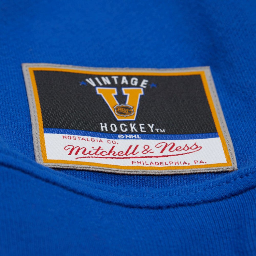 St. Louis Blues Mitchell & Ness Women's Vintage Crewneck Sweatshirt - Blue - NHL 203398447