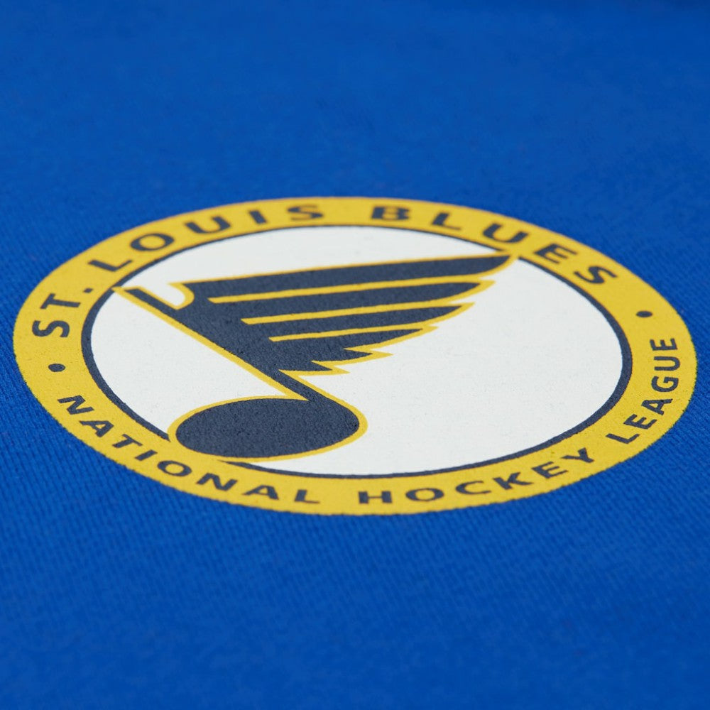 St. Louis Blues Mitchell & Ness Women's Vintage Crewneck Sweatshirt - Blue - NHL 203398447