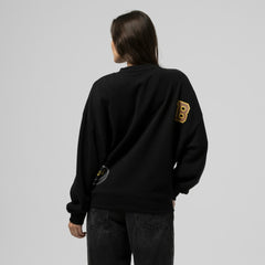 Boston Bruins Mitchell & Ness Women's Vintage Crewneck Sweatshirt - Black - NHL 203398449