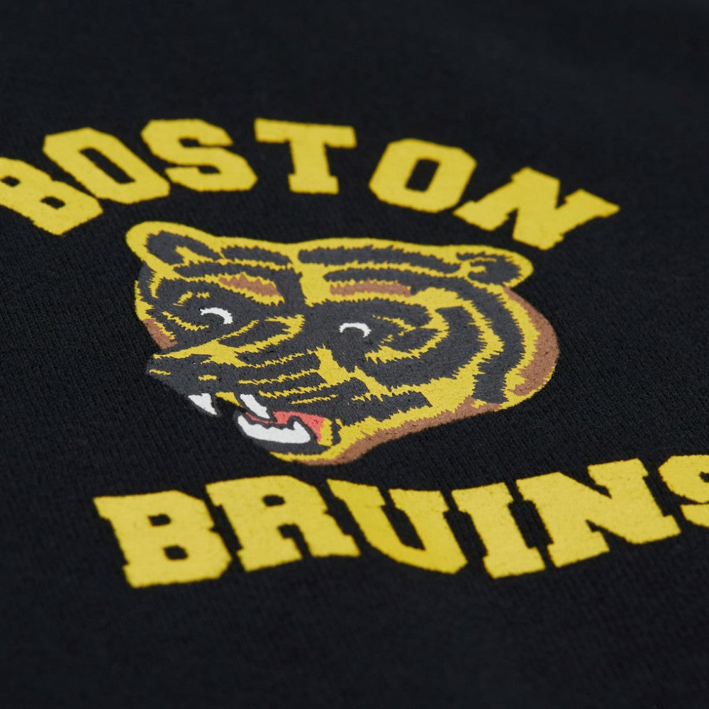 Boston Bruins Mitchell & Ness Women's Vintage Crewneck Sweatshirt - Black - NHL 203398449
