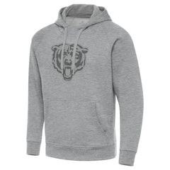 Chicago Bears Antigua Victory Hoodie Heather Gray