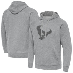 Houston Texans Antigua Victory Hoodie Heather Gray