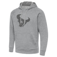 Houston Texans Antigua Victory Hoodie Heather Gray