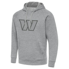 Washington Commanders Antigua Victory Hoodie Heather Gray