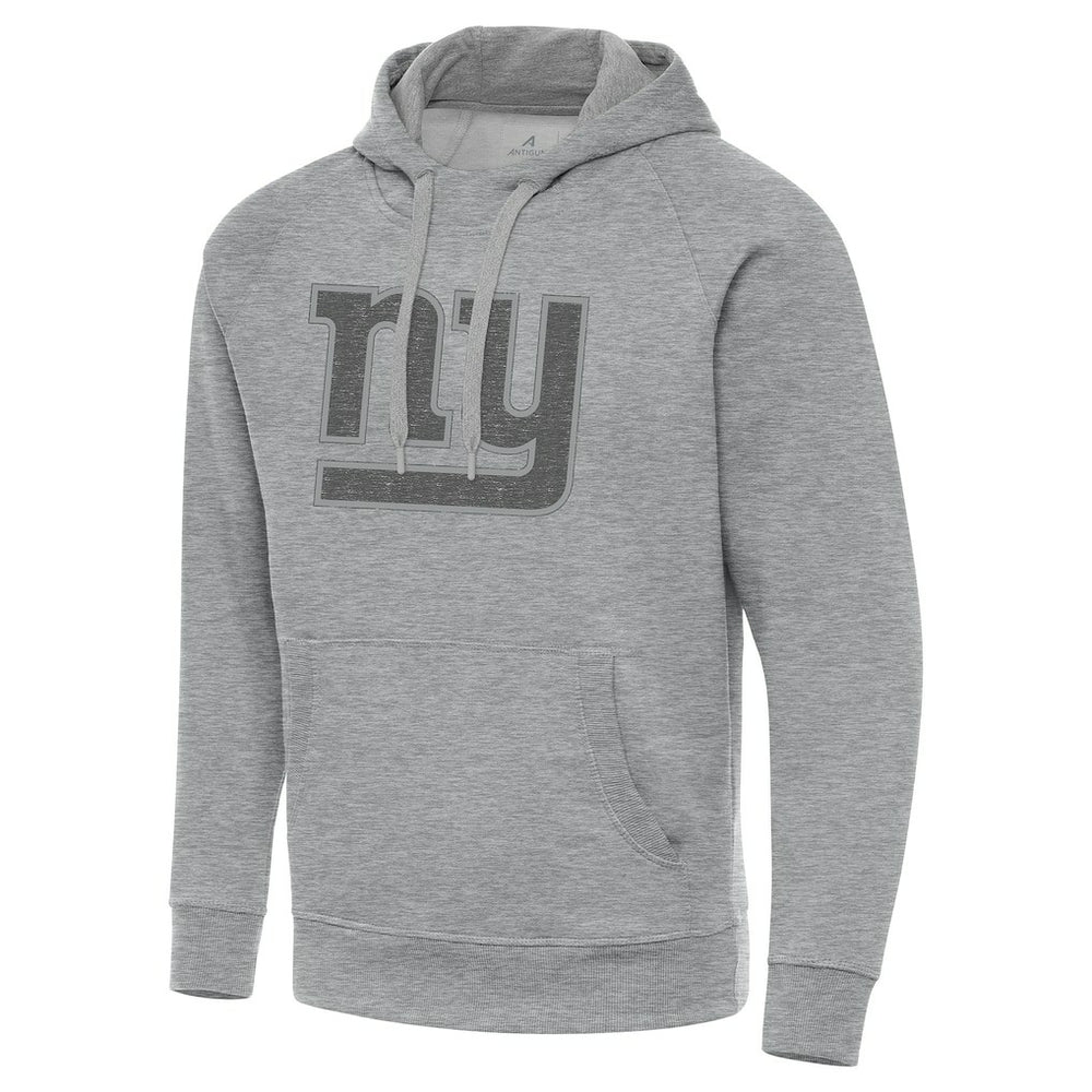New York Giants Antigua Victory Hoodie Heather Gray