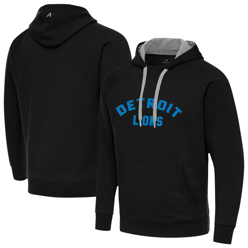 Detroit Lions Antigua Victory Hoodie Black