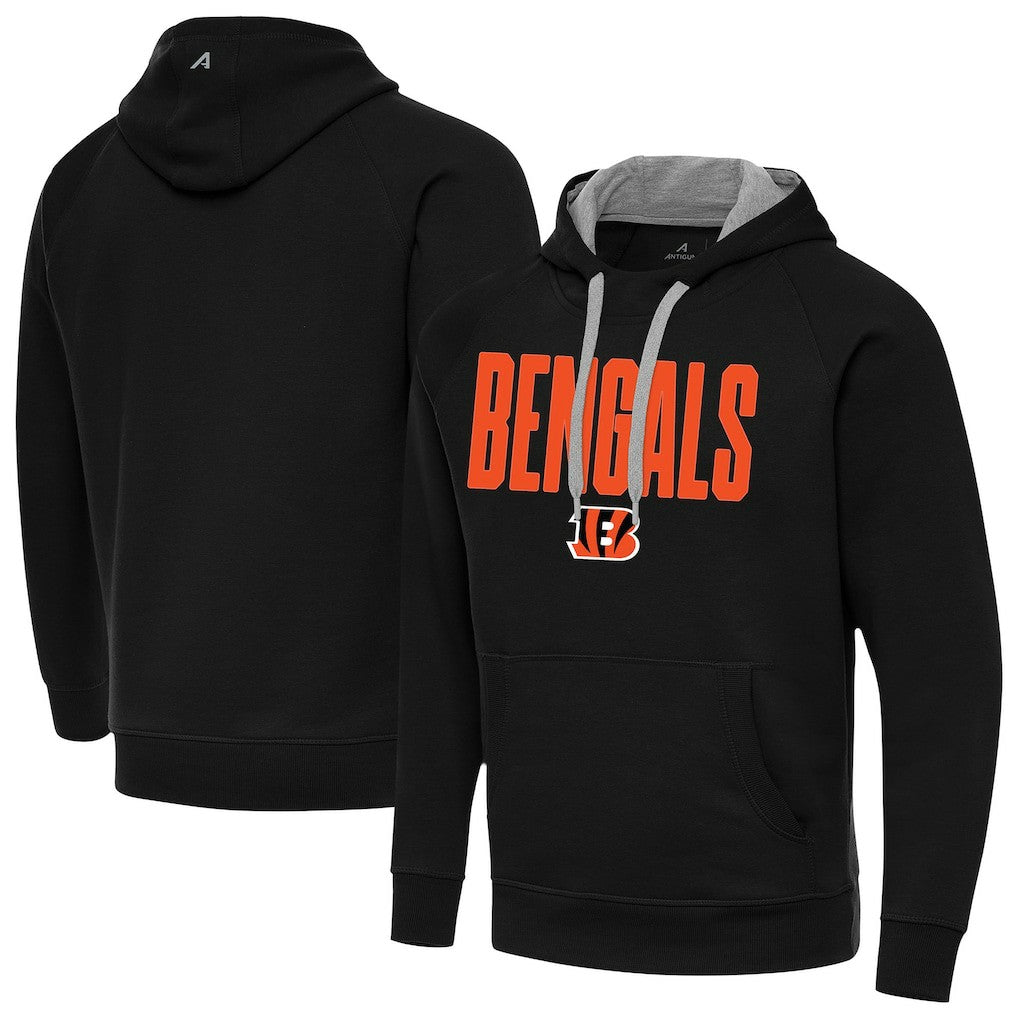 Cincinnati Bengals Antigua Victory Hoodie Black