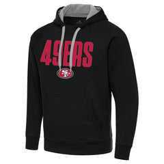 San Francisco 49ers Antigua Victory Hoodie Black