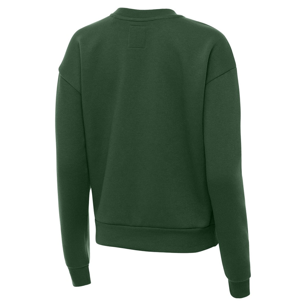 Green Bay Packers Antigua Women's Victory Sweatshirt Hunter Green