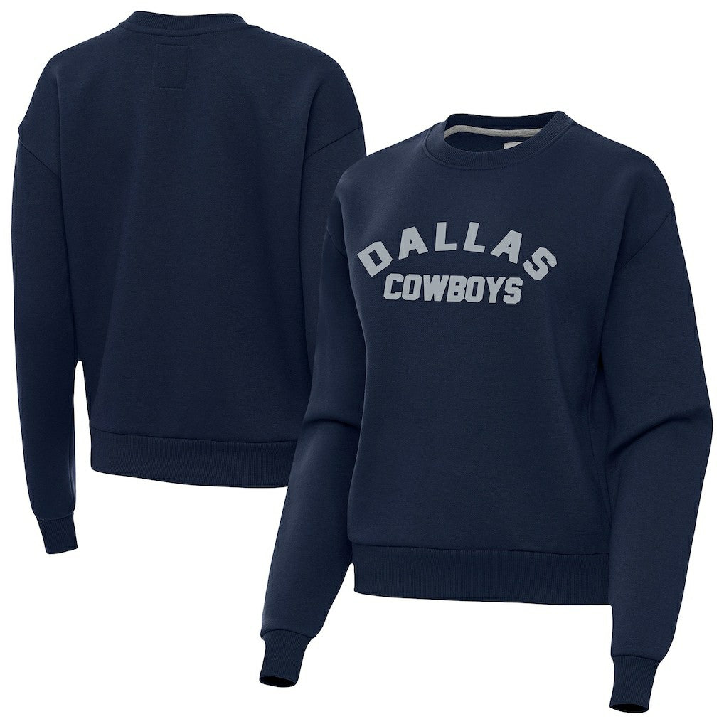Dallas Cowboys Antigua Women's Victory Sweatshirt Navy