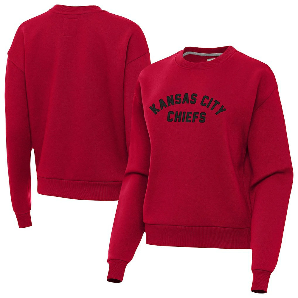 Kansas City Chiefs Antigua Women's Victory Sweatshirt Red