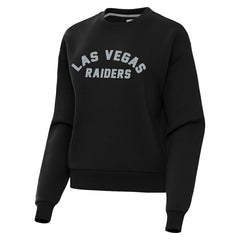 Las Vegas Raiders Antigua Women's Victory Sweatshirt Black
