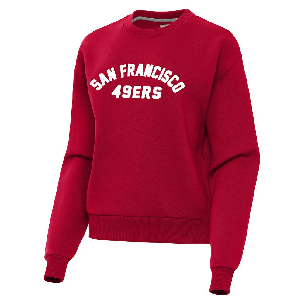 San Francisco 49ers Antigua Women's Victory Sweatshirt Scarlet