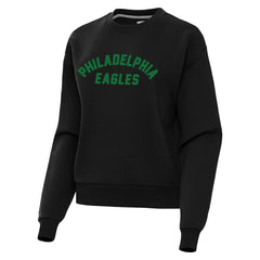 Philadelphia Eagles Antigua Women's Victory Sweatshirt Black