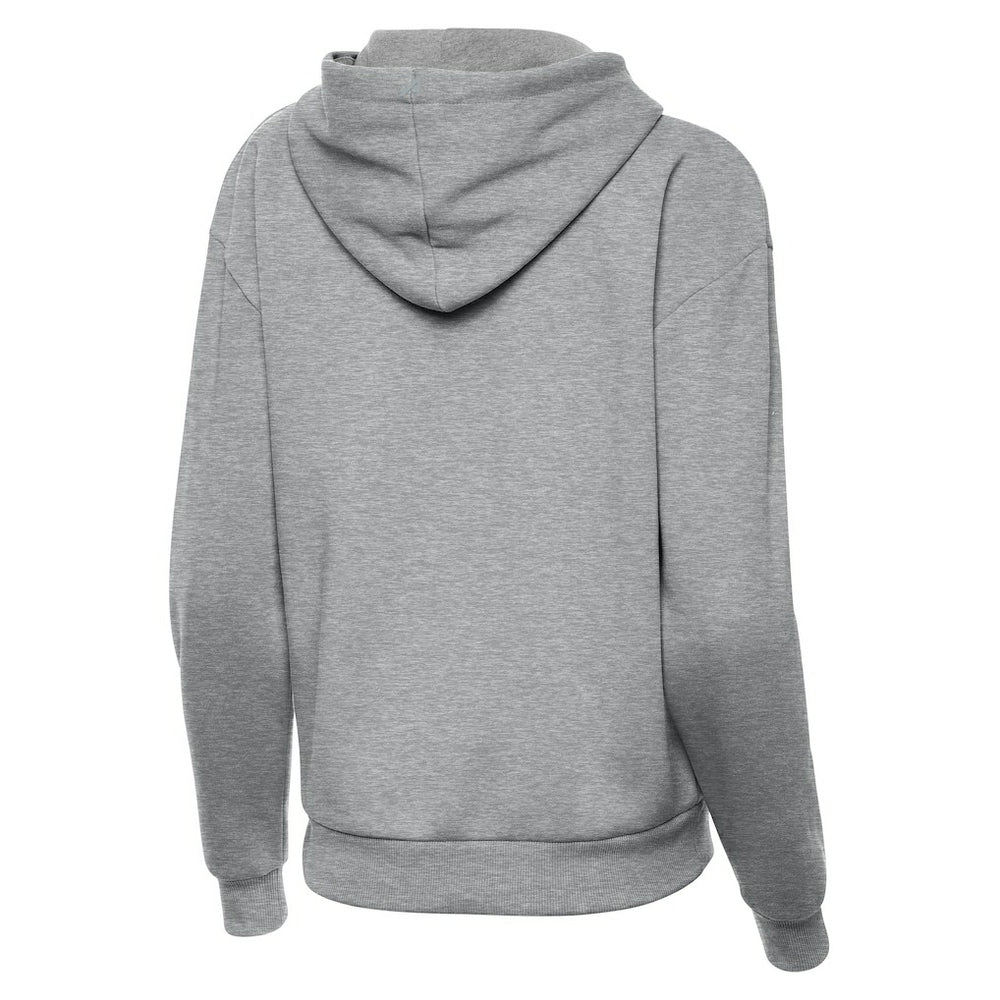 San Francisco 49ers Antigua Women's Victory Hoodie Heather Gray