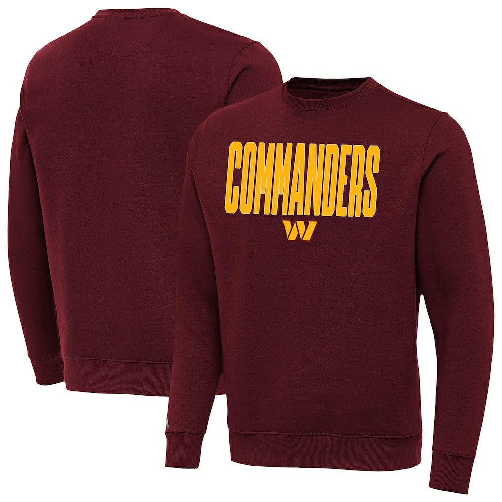 Washington Commanders Antigua Victory Sweatshirt Burgundy