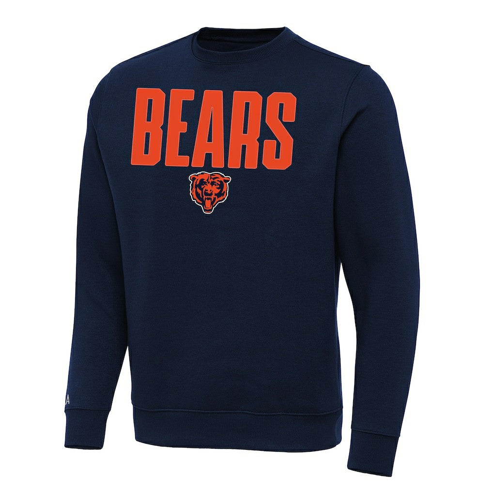 Chicago Bears Antigua Victory Sweatshirt Navy