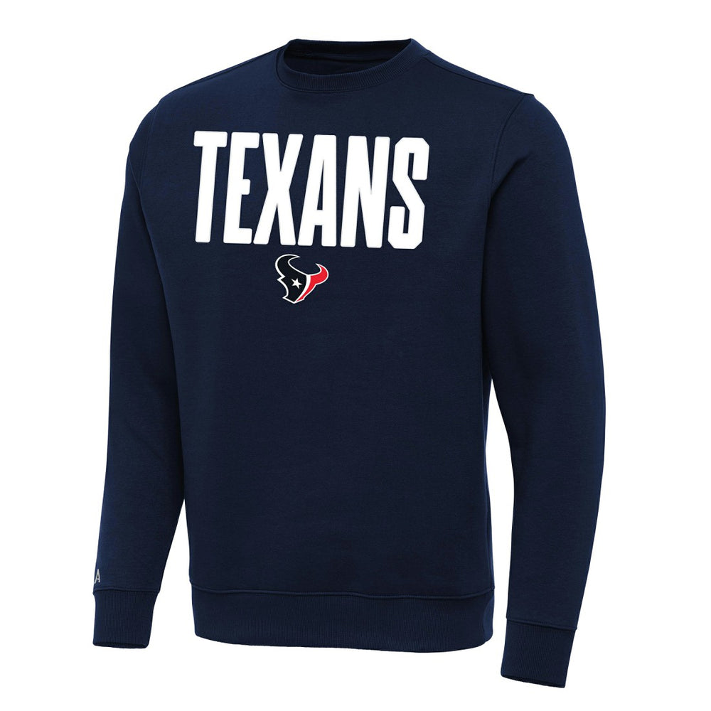 Houston Texans Antigua Victory Sweatshirt Navy