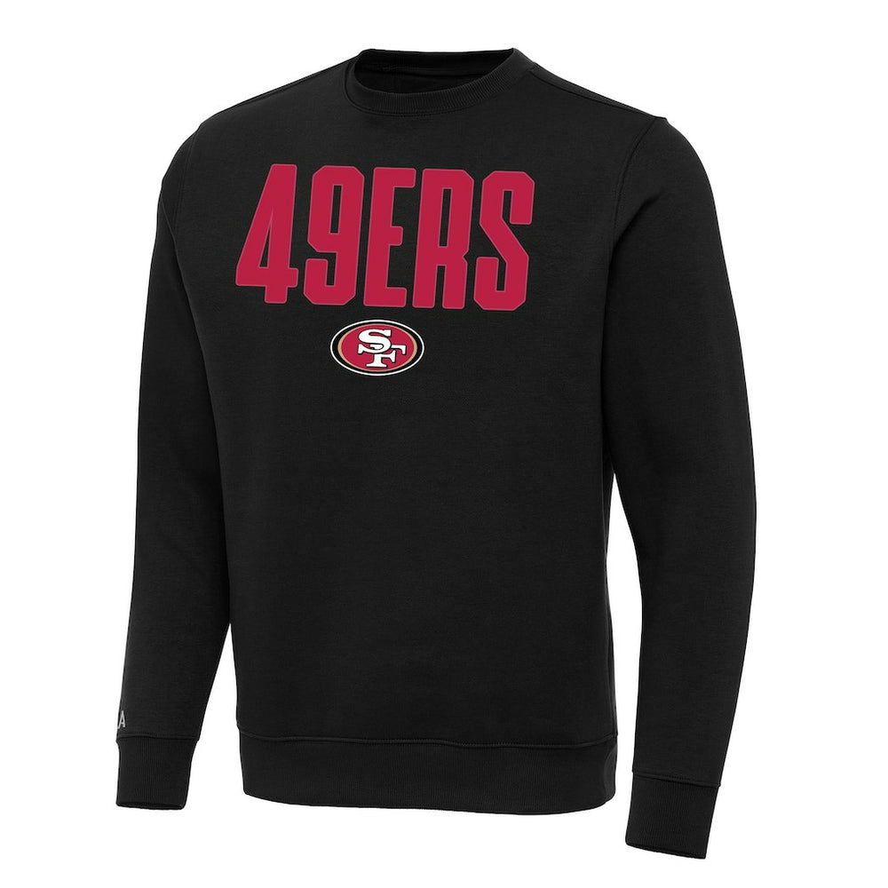 San Francisco 49ers Antigua Victory Sweatshirt Black