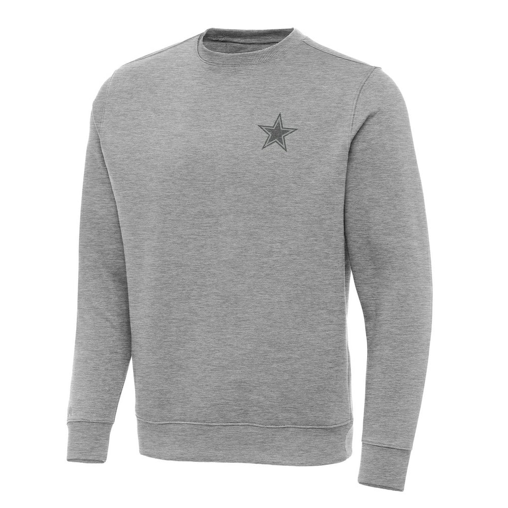 Dallas Cowboys Antigua Victory Sweatshirt Heather Gray