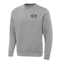 San Francisco 49ers Antigua Victory Sweatshirt Heather Gray