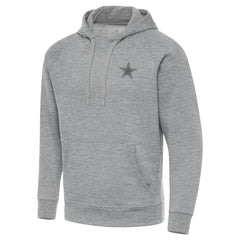 Dallas Cowboys Antigua Victory Hoodie Heather Gray