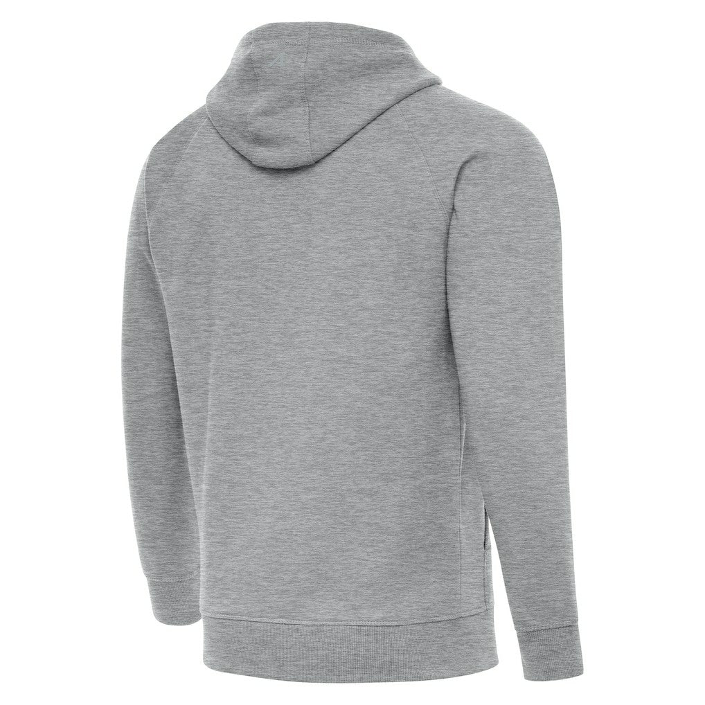 San Francisco 49ers Antigua Victory Hoodie Heather Gray
